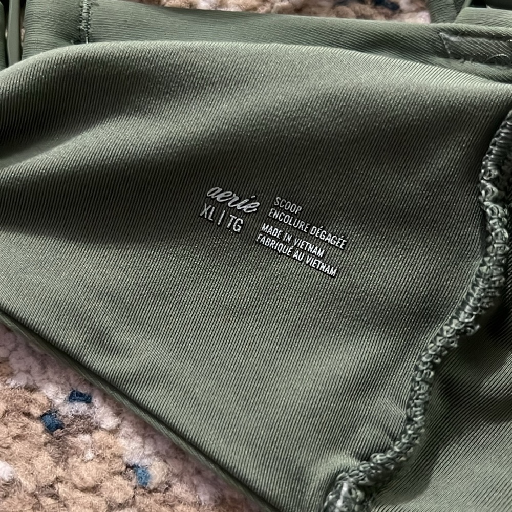 Aerie Army Green Bikini Set - Picture 7 of 12